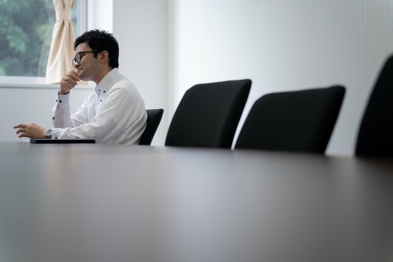 悩んだ末、大学ではクイズから離れた大場　©︎Shiro Miyake