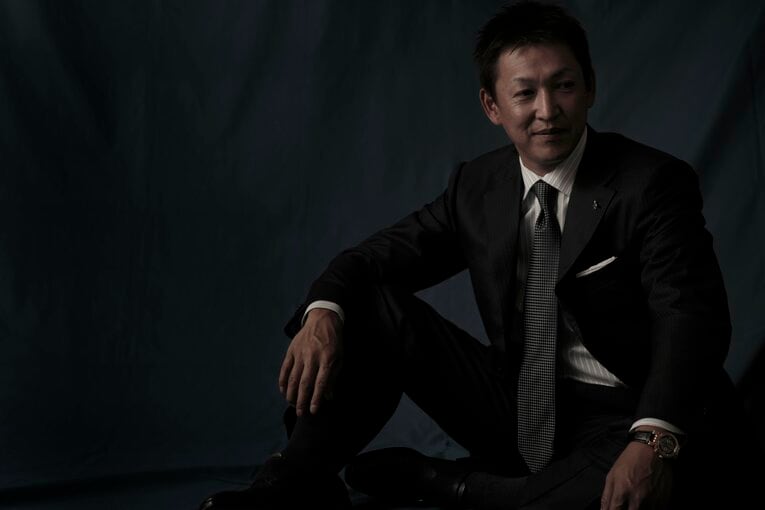 2009年、引退直後に撮影　©Sports Graphic Number