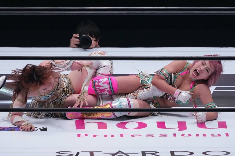 足4の字は白川未奈の十八番だ