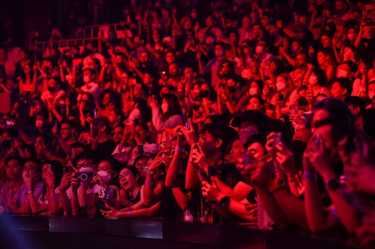 三浦孝太の女性ファンを中心とした現地の盛り上がりは凄まじかった　©Getty Images