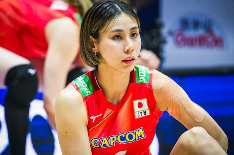 アジア選手権の準々決勝・台湾戦で「68.0％」というアタック決定率を叩き出した和田由紀子（24歳） ／ photograph by Volleyball World