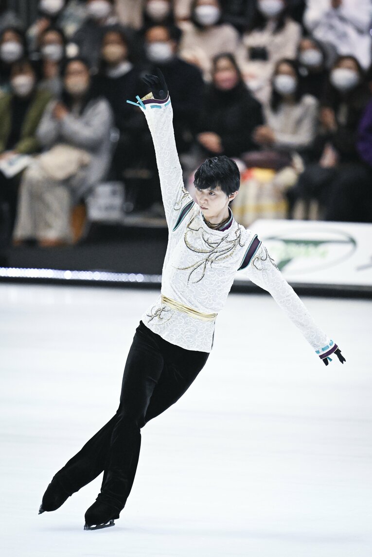 「1番、羽生結弦さん」“企画もプロデュースも出演も”羽生結弦…記者が驚いたプロ初のアイスショーの中身「まさか90分を1人で…」(64)