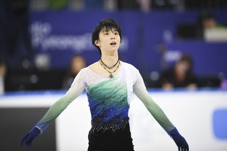 2017年2月、四大陸選手権のフリー　©Asami Enomoto
