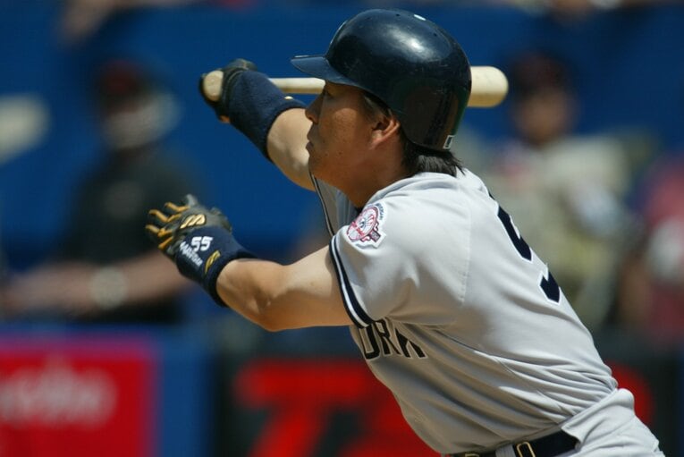 2003年の松井秀喜　©Koji Asakura