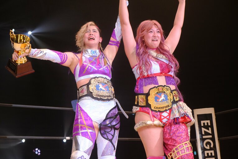 マリーゴールドの人気女子レスラー・後藤智香　©Norihiro Hashimoto