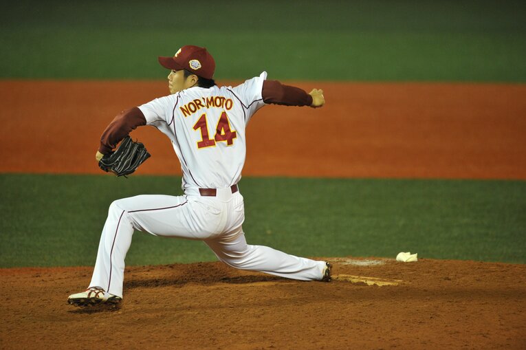 則本は楽天のエース格として屋台骨になり続けている　©Hideki Sugiyama