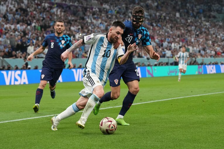 メッシがグバルディオルを“子ども扱い”したスーパーアシスト（全27枚）　©Kaoru Watanabe/JMPA