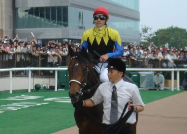 日本ダービー後のディープインパクト　©Satoshi Hiramatsu