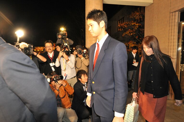 当時は高卒メジャー入りを考えていた　©Takashi Shimizu