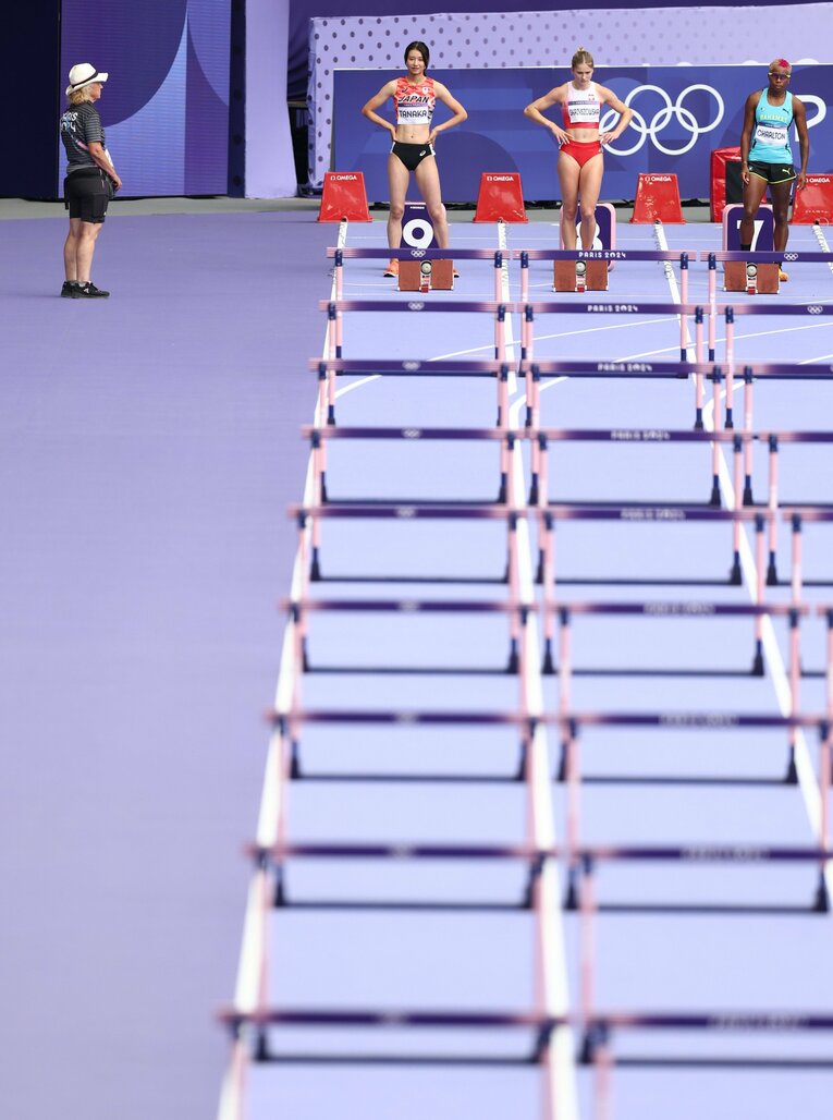 予選、敗者復活ラウンド、準決勝と3本ともベストに近い走りを見せた田中　©Ryosuke Menju/JMPA