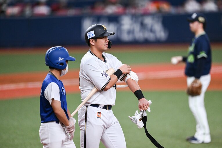 オリックス頓宮裕真（2022年日本シリーズ）©︎Nanae Suzuki