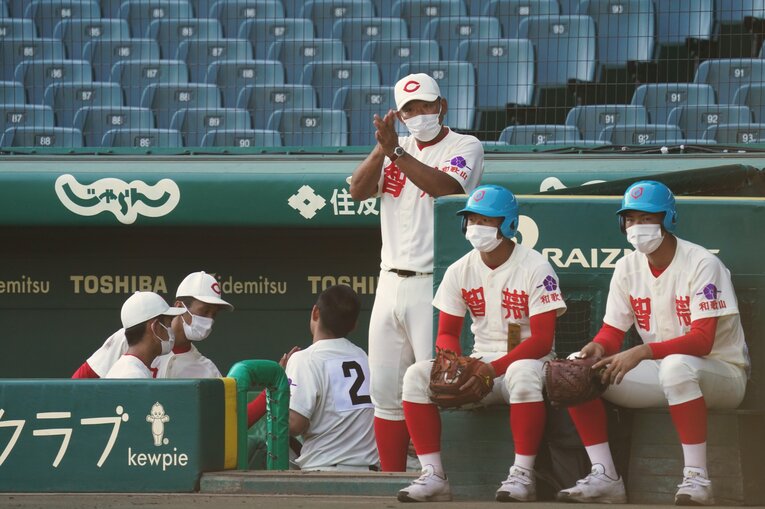 智弁和歌山・中谷仁監督（2021年）