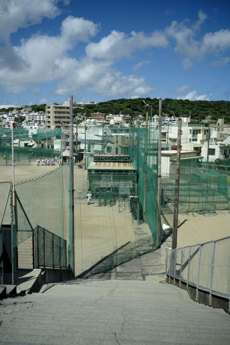 興南高校の練習風景　©︎Atsushi Hashimoto