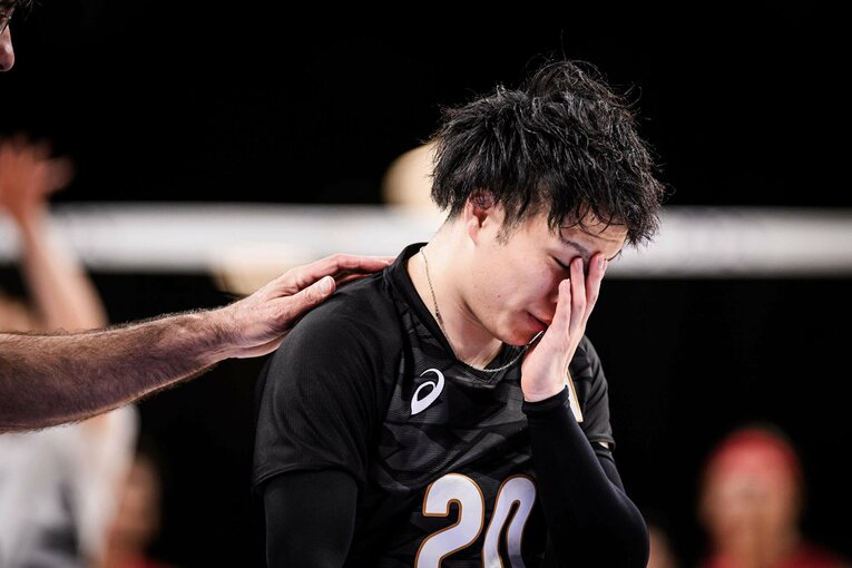 パリ五輪予選ラウンドvsアメリカ　©︎Volleyball World