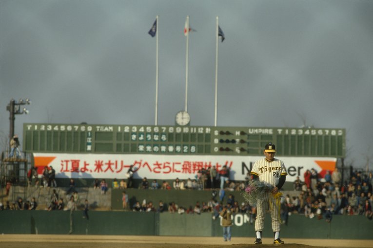 「たった一人の引退式」（1985年）©︎Kazuhito Yamada