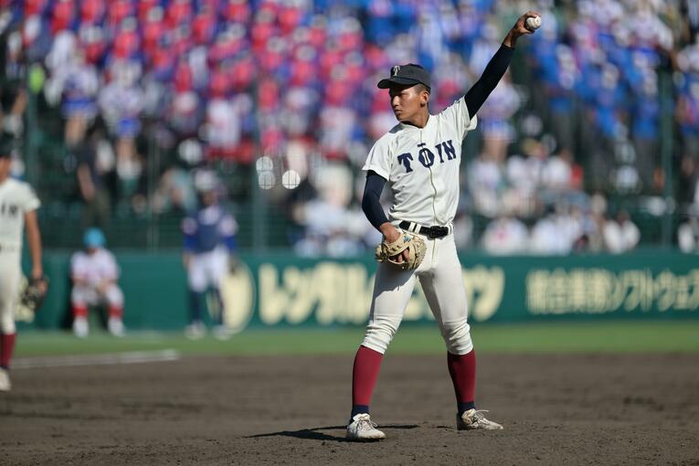 大阪桐蔭・前田悠伍（2022年夏）©︎Hideki Sugiyama