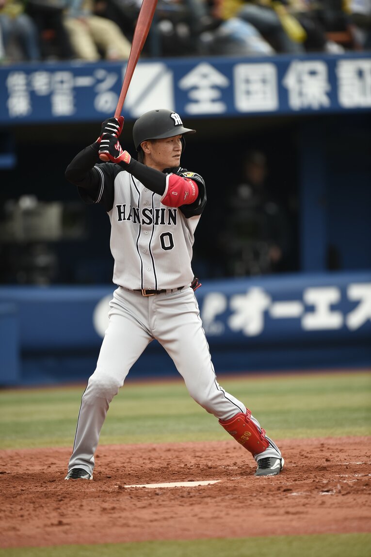 阪神時代の大和さん　©BUNGEISHUNJU