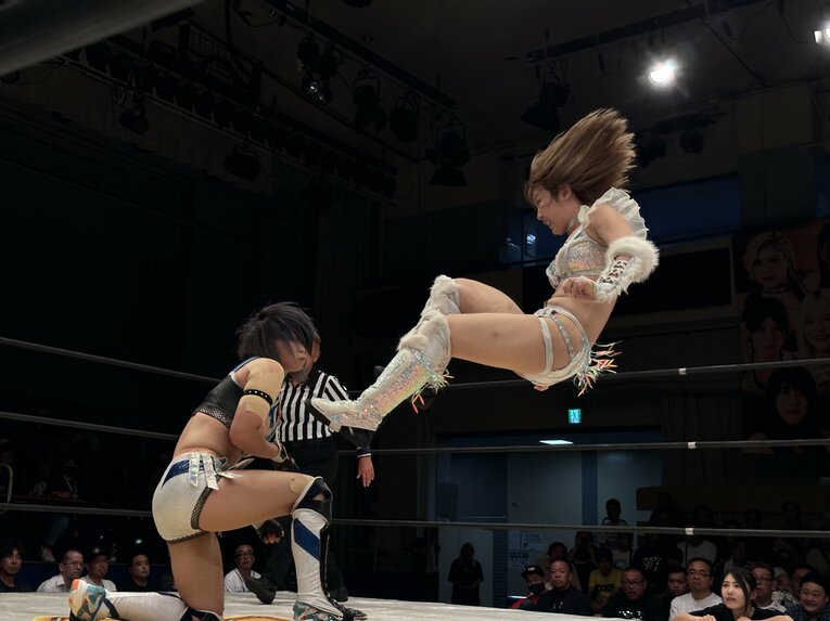 マリーゴールドの女子プロレスラー・桜井麻衣　©Norihiro Hashimoto