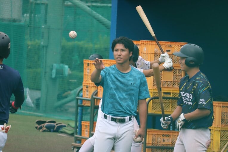 現在の宮﨑仁斗（立教大）　©Genki Taguchi