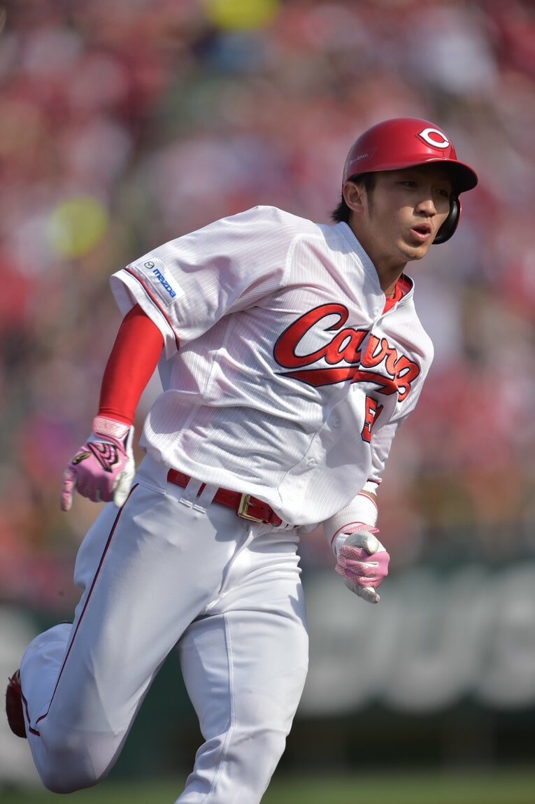 20歳時の鈴木誠也　©Hideki Sugiyama