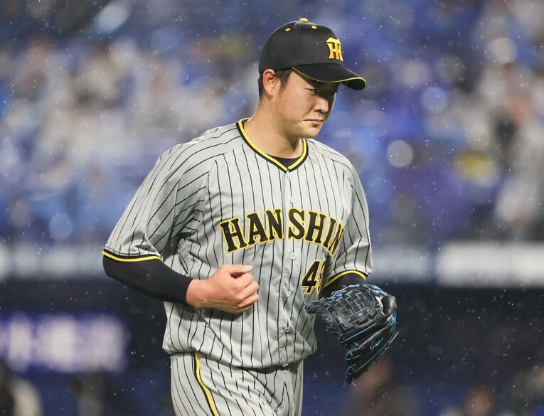 阪神時代の齋藤「不安しかありませんでした」　©︎JIJI PRESS