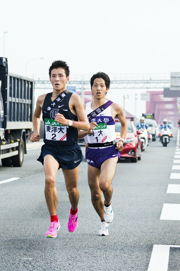 仙台育英OBの服部勇馬（東洋大→トヨタ自動車） ©BUNGEISHUNJU