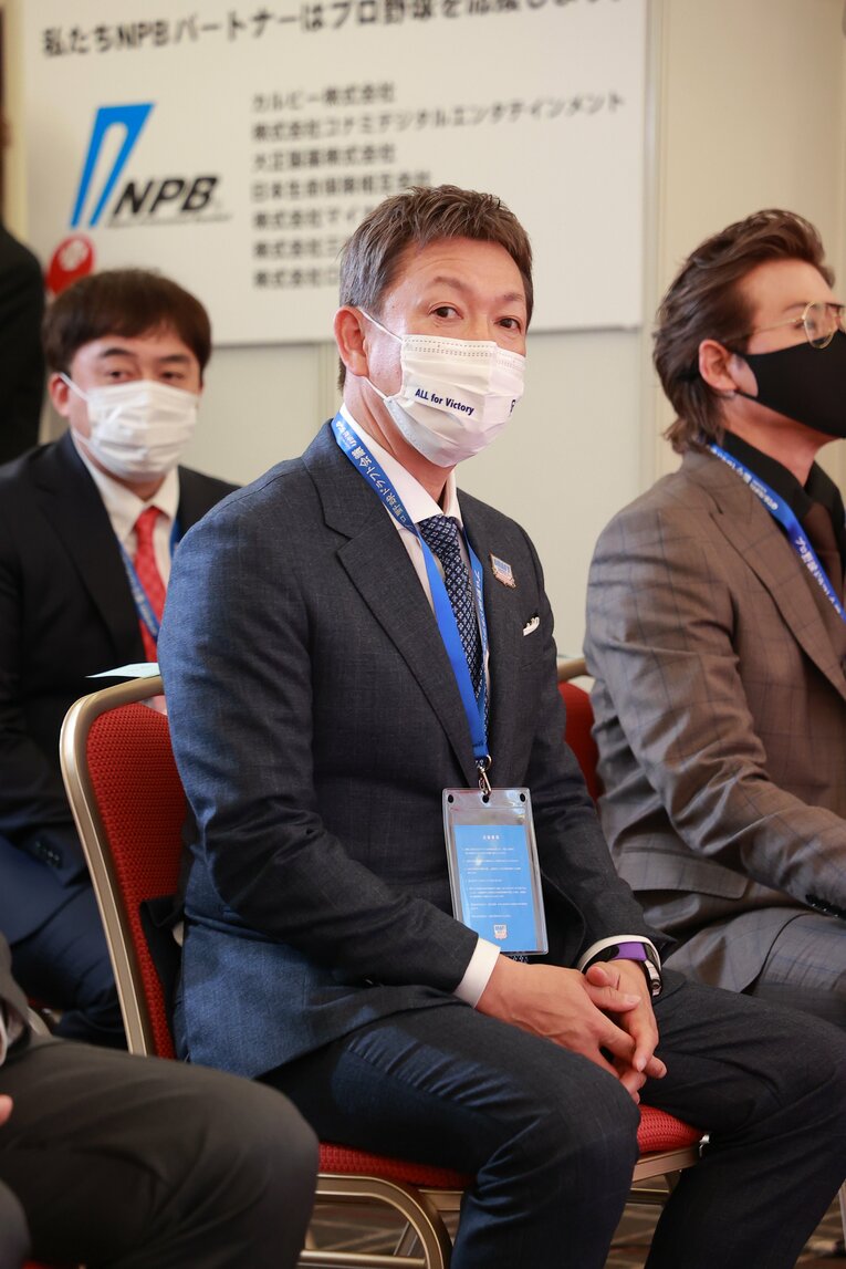 2022年ドラフト会議／中日・立浪和義監督　©︎JMPA