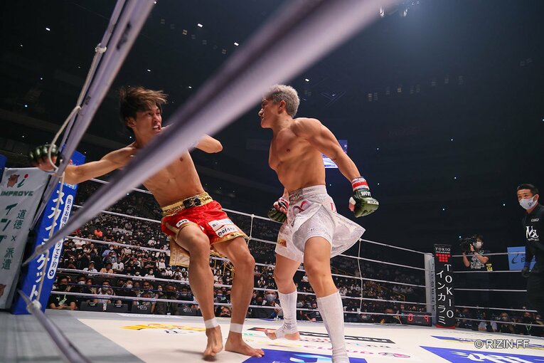 『RIZIN.37』YUSHI vs 覇留樹　©RIZIN FF