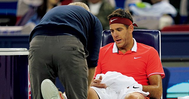 ATPファイナルズ出場直前、デルポトロに再びの悪夢が。～8年がかりで