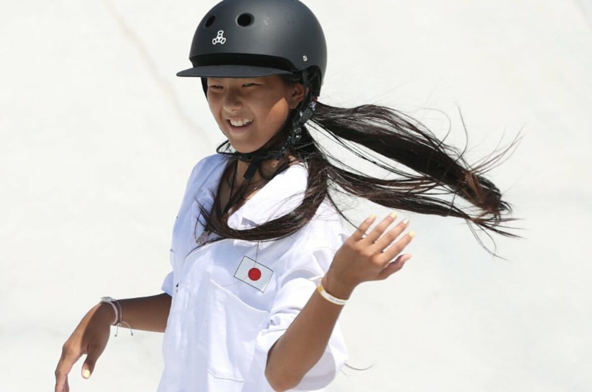 空中戦で勝負せずに銀メダル 世界でかっこいいスケーターに 12歳開心那 プロスケーターも驚く 2つの凄さ スケートボード Number Web ナンバー