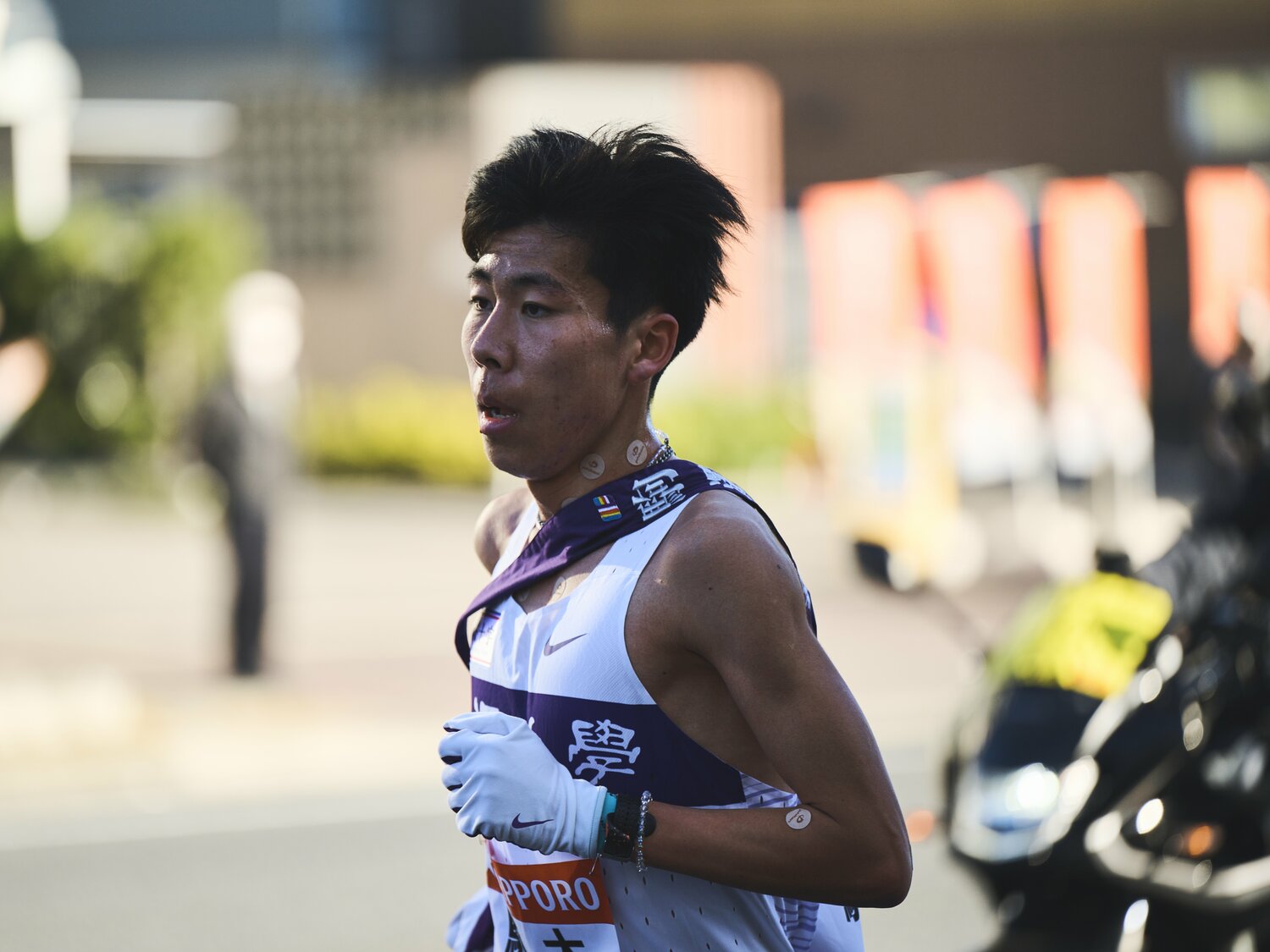 かつての駒大の大エース・田澤廉からのアドバイスから篠原が感じたことは…? ©Yuki Suenaga