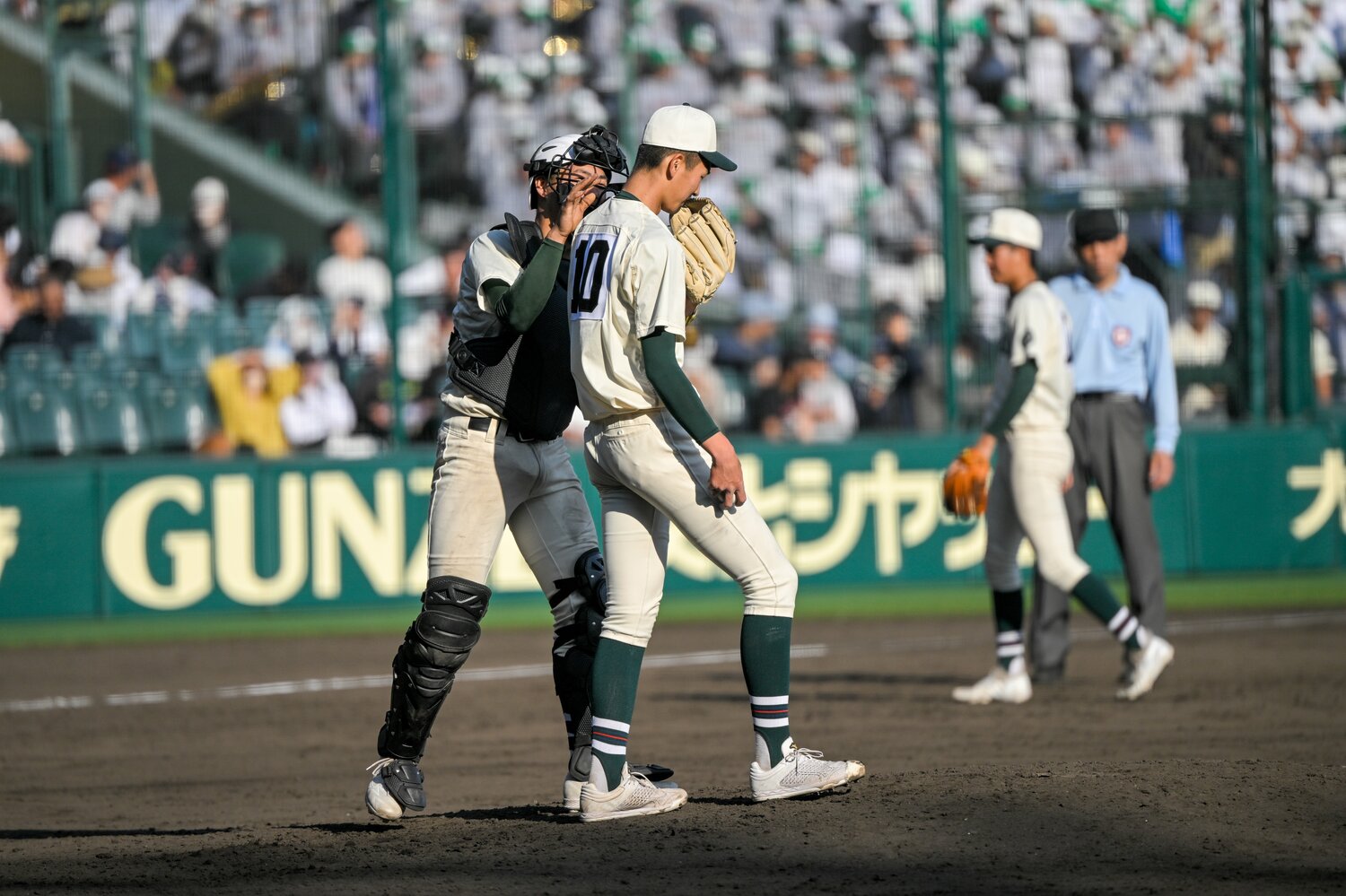 今朝丸は2年連続で“センバツ大阪桐蔭戦”に登板している　©Nanae Suzuki