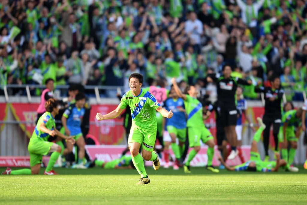 2018年のルヴァン杯優勝　©Masashi Hara/Getty Images