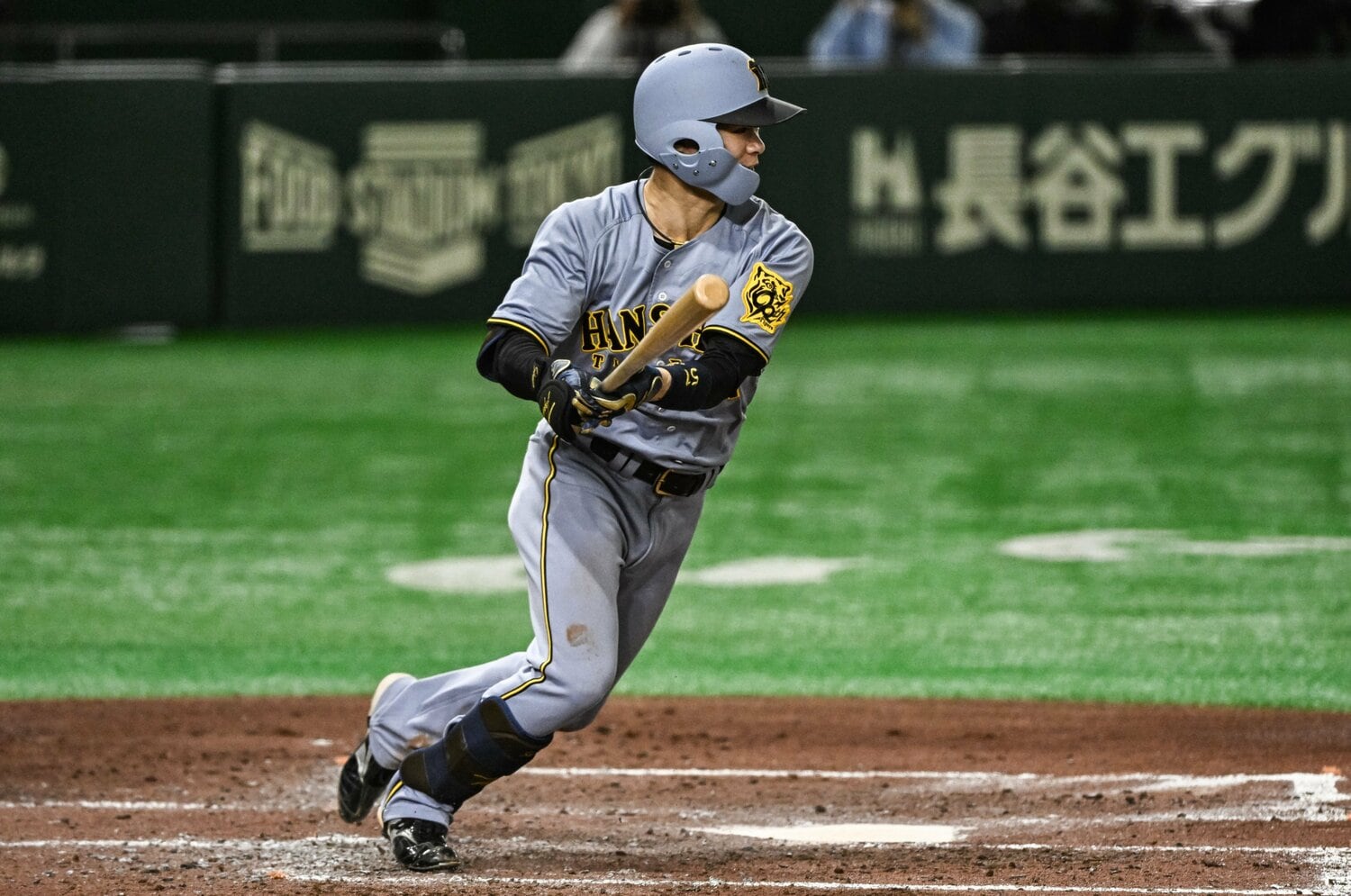 近本と1・2番を組む中野も3割の可能性はあるが　©Nanae Suzuki