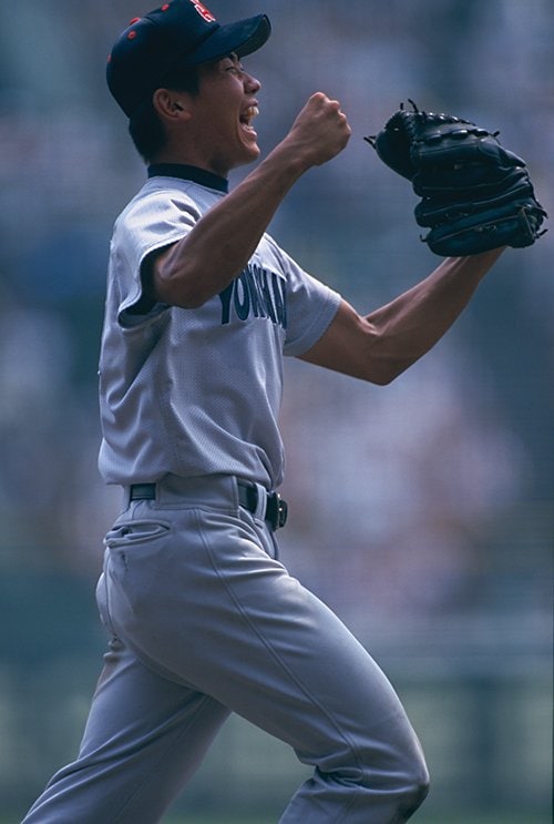 PL学園と熱戦を繰り広げた横浜・松坂大輔　（c）Hideki Sugiyama