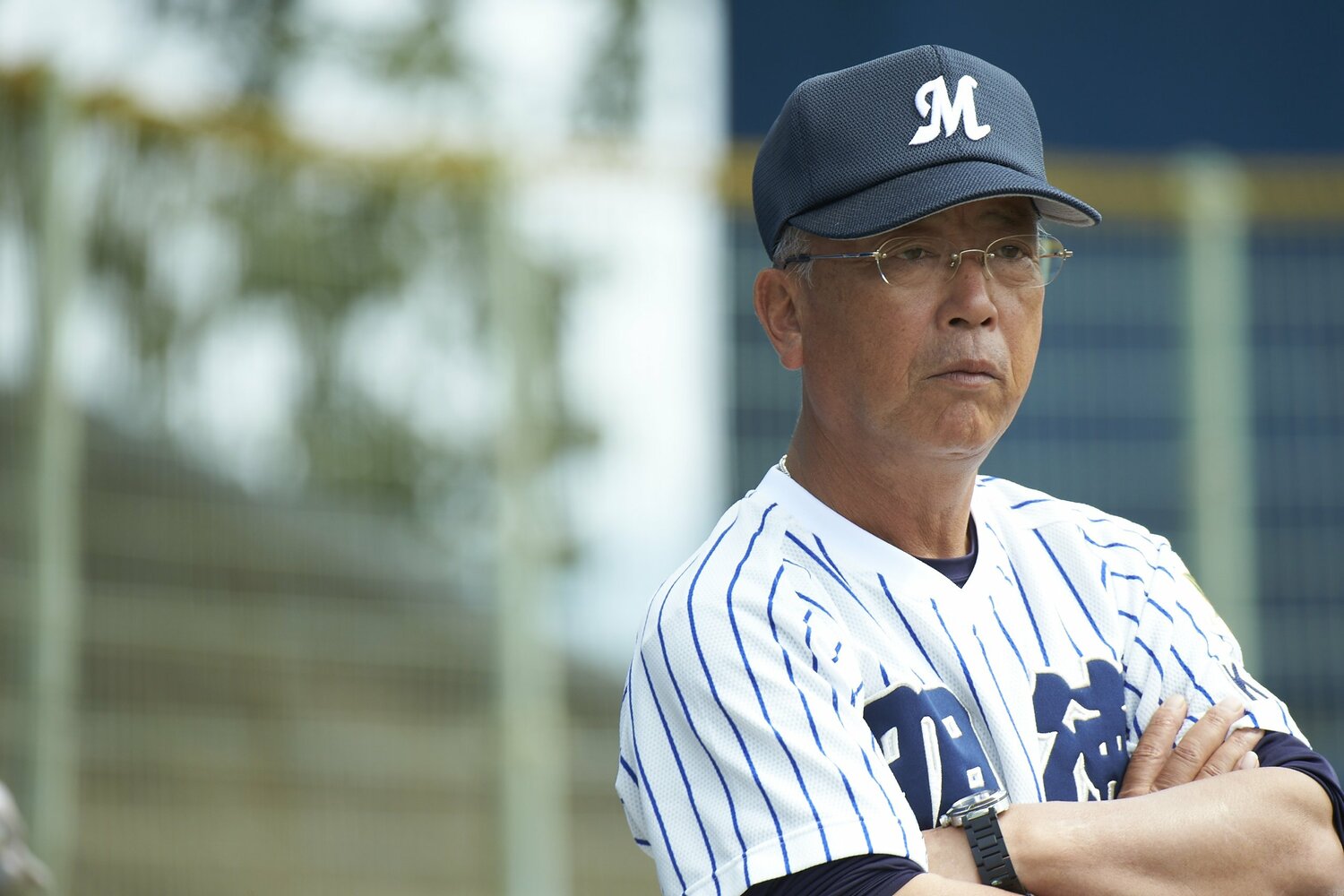 馬淵史郎は今年も明徳義塾を率い、高知県代表として夏の甲子園に出場　©Tadashi Shirasawa