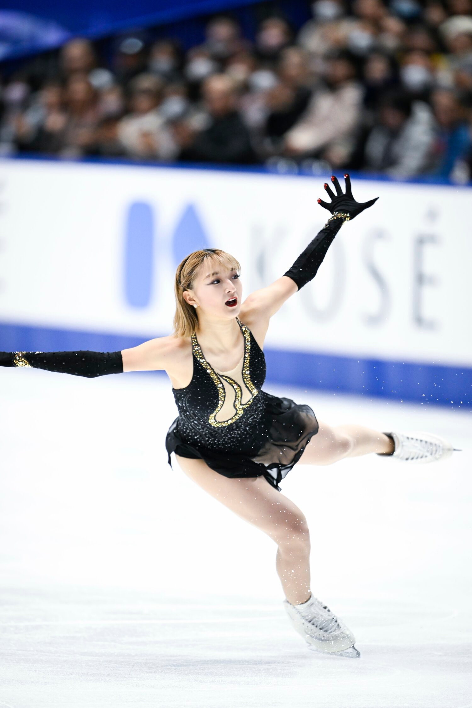 フリーの演技「守ってしまいました」という坂本　©︎Asami Enomoto