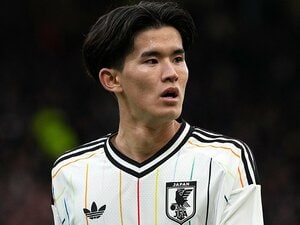 W杯当落線上の191センチ20歳「僕はゴリゴリのセンターFWではなく」イングランド戦前に後藤啓介が“ケインの特異性”を「本当に理想」と目を輝かせた理由