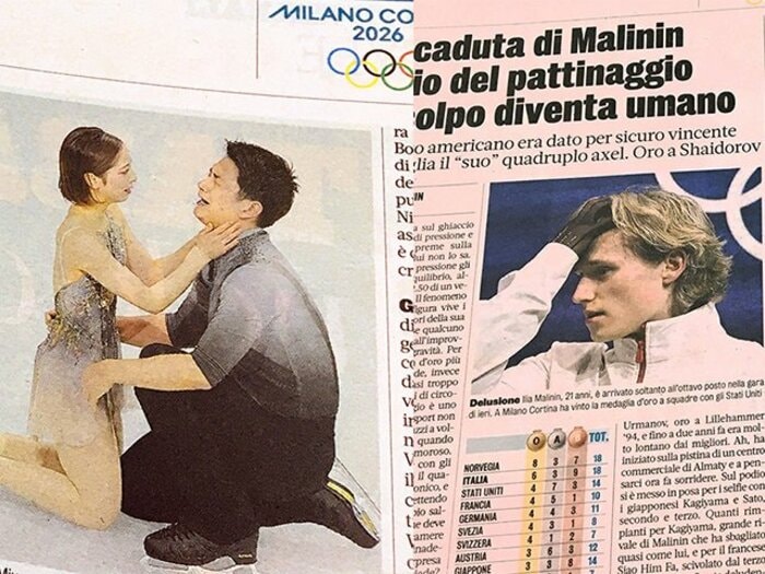 「リクリュウは一心同体」「ファンタシェンツァ！」五輪フィギュアのドラマ…イタリア報道が“抒情的すぎ”「マリニンは人間の身に堕ちた」＜Number Web＞ photograph by Takashi Yuge