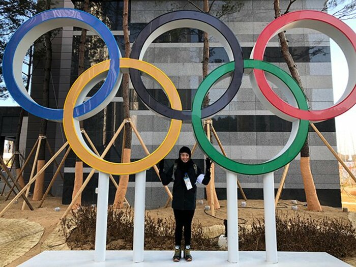 選手村の中はどうなっているのか。伊藤華英が感じた五輪特有の空気。<Number Web> photograph by Hanae Ito