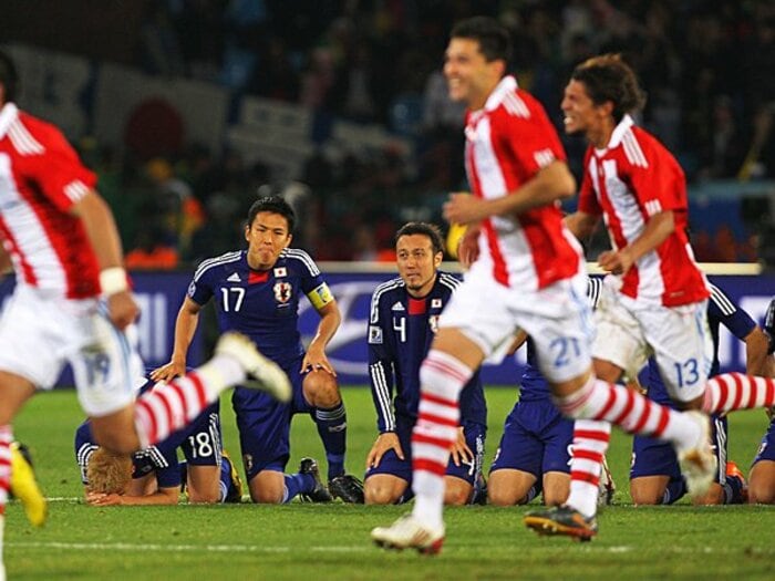 日本は戦った。チャンスはあった。アンチ・フットボールではなかった！＜Number Web＞ photograph by Getty Images