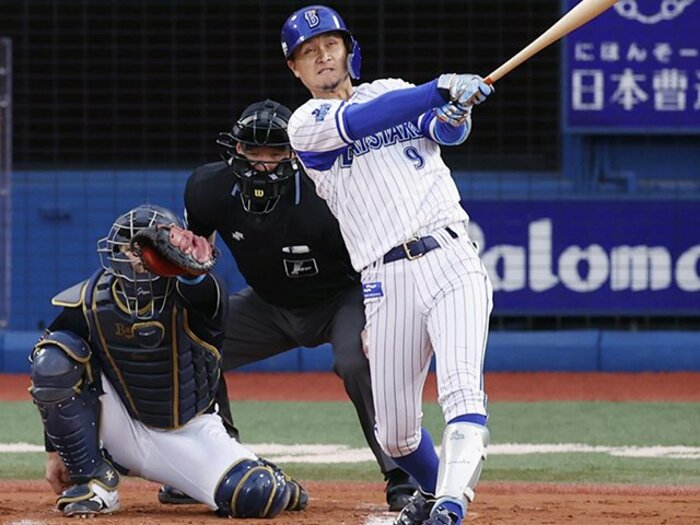恐怖の8番・DeNA大和が明かす“絶好調だけど…”「捉え方としては、2番から8番に落とされた感じなんです」＜Number Web＞ photograph by KYODO