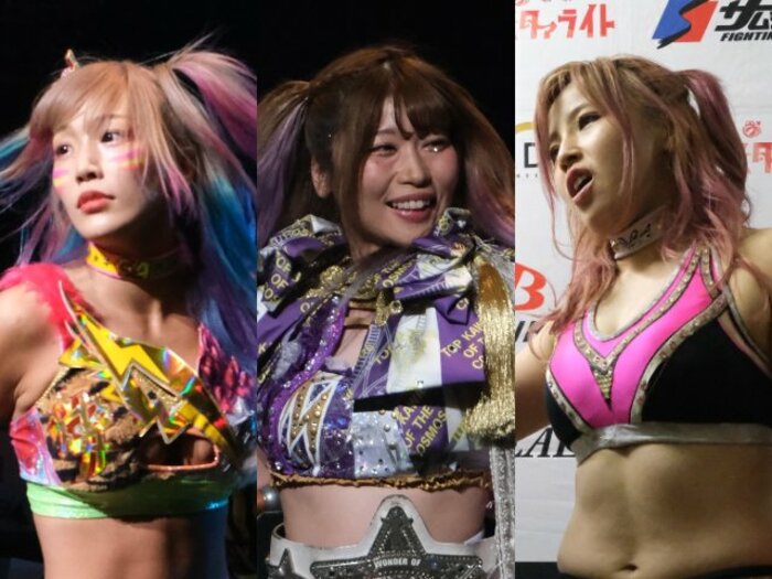 たむ＆白川＆ウナギ「コズエン」の物語は“愛憎混じったメロドラマ”…白いベルトをめぐる同門対決は何を意味するか？《スターダム》＜Number Web＞ photograph by Norihiro Hashimoto