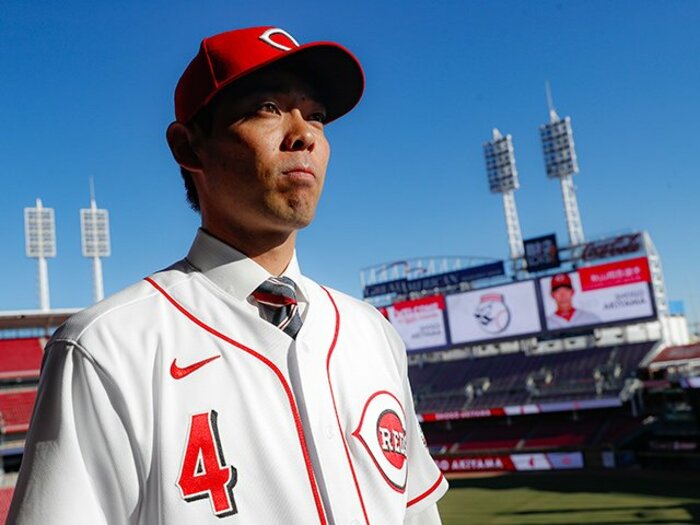 秋山翔吾は努力を実らせる天才。「メジャーに行っても変わらない」＜Number Web＞ photograph by AP/AFLO