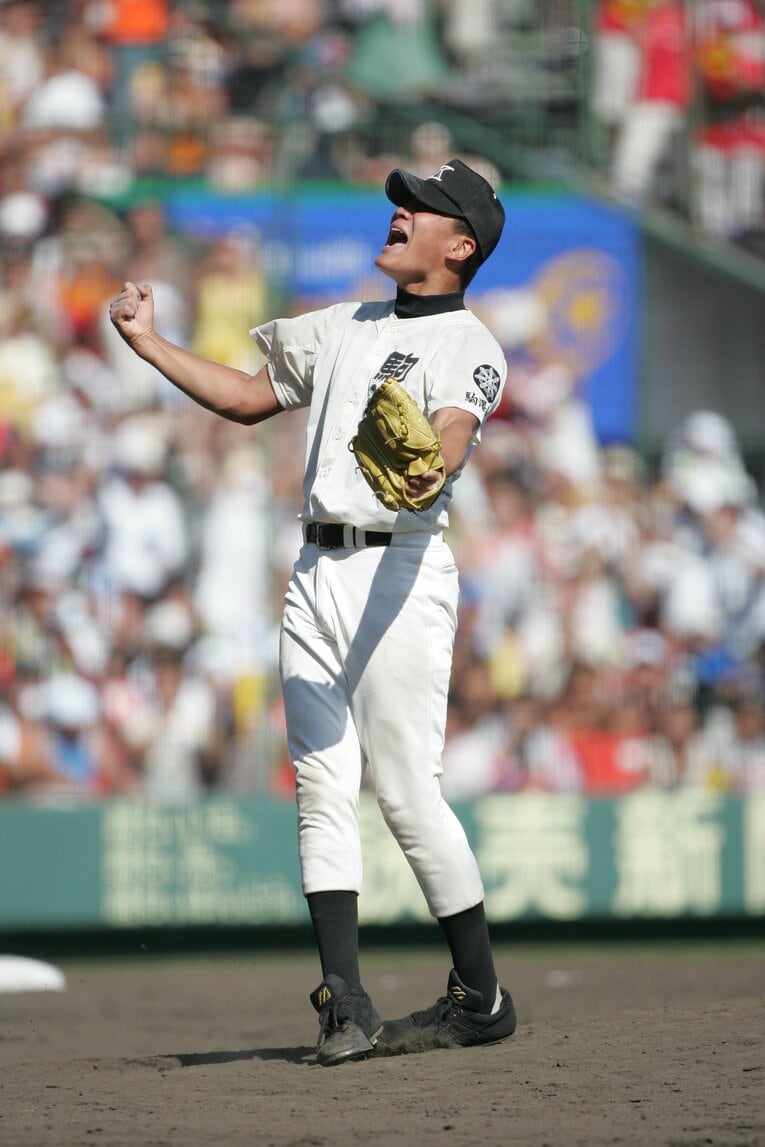 田中将大の高校2年生（2005年）　©Hideki Sugiyama