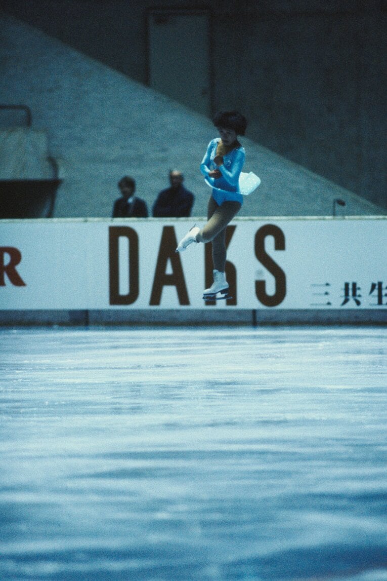 NHK杯のエキシビションでトリプルアクセルを成功させた伊藤　©Hidenori Daikai