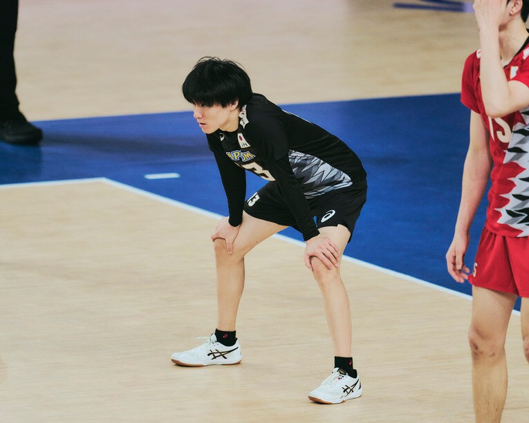 小川智大（VNLポーランド戦）　©︎Yuki Suenaga