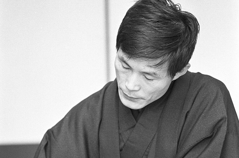 米長邦雄 ／ photograph by BUNGEISHUNJU