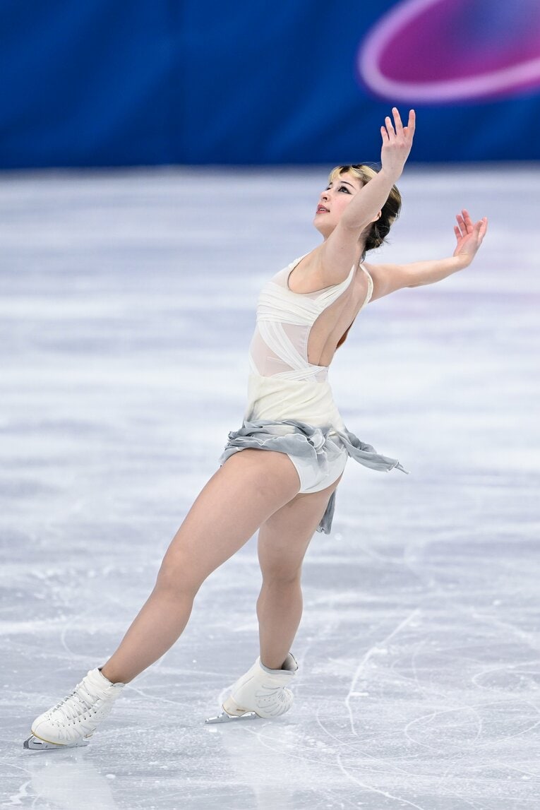 ミラノ五輪団体での美しい演技の数々【スワイプするとそのほかの写真もご覧になれます】　©Asami Enomoto／JMPA