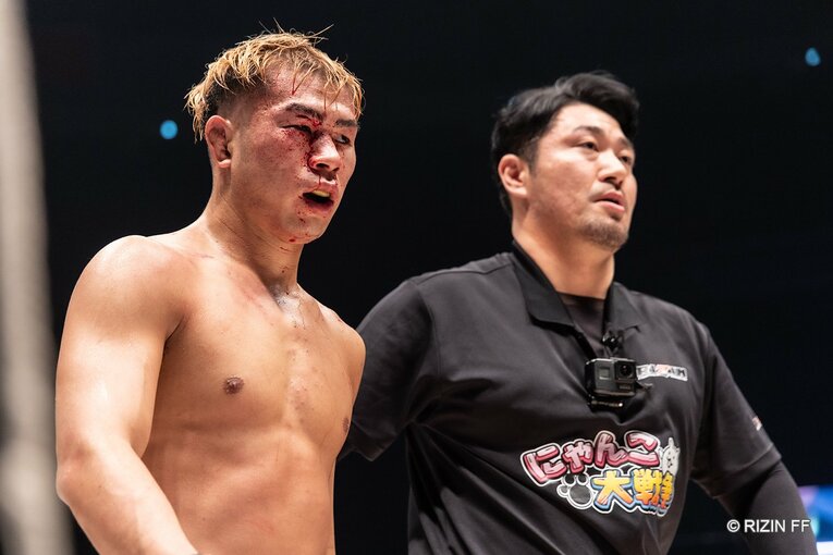 『RIZIN45.』平本蓮vs.YA-MAN　©RIZIN FF
